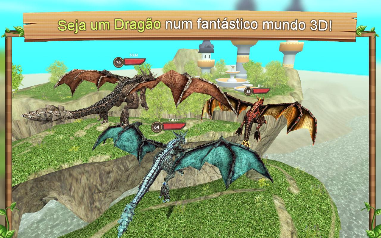Dragon Sim Online: Be A Dragon captura de tela 1