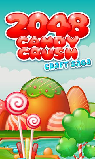 2048 candy crash: Craft saga icône
