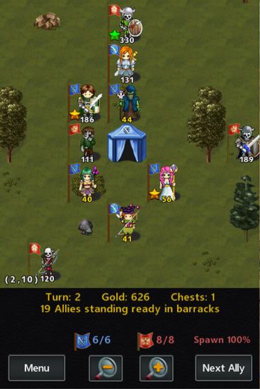 Kingturn RPG captura de pantalla 1