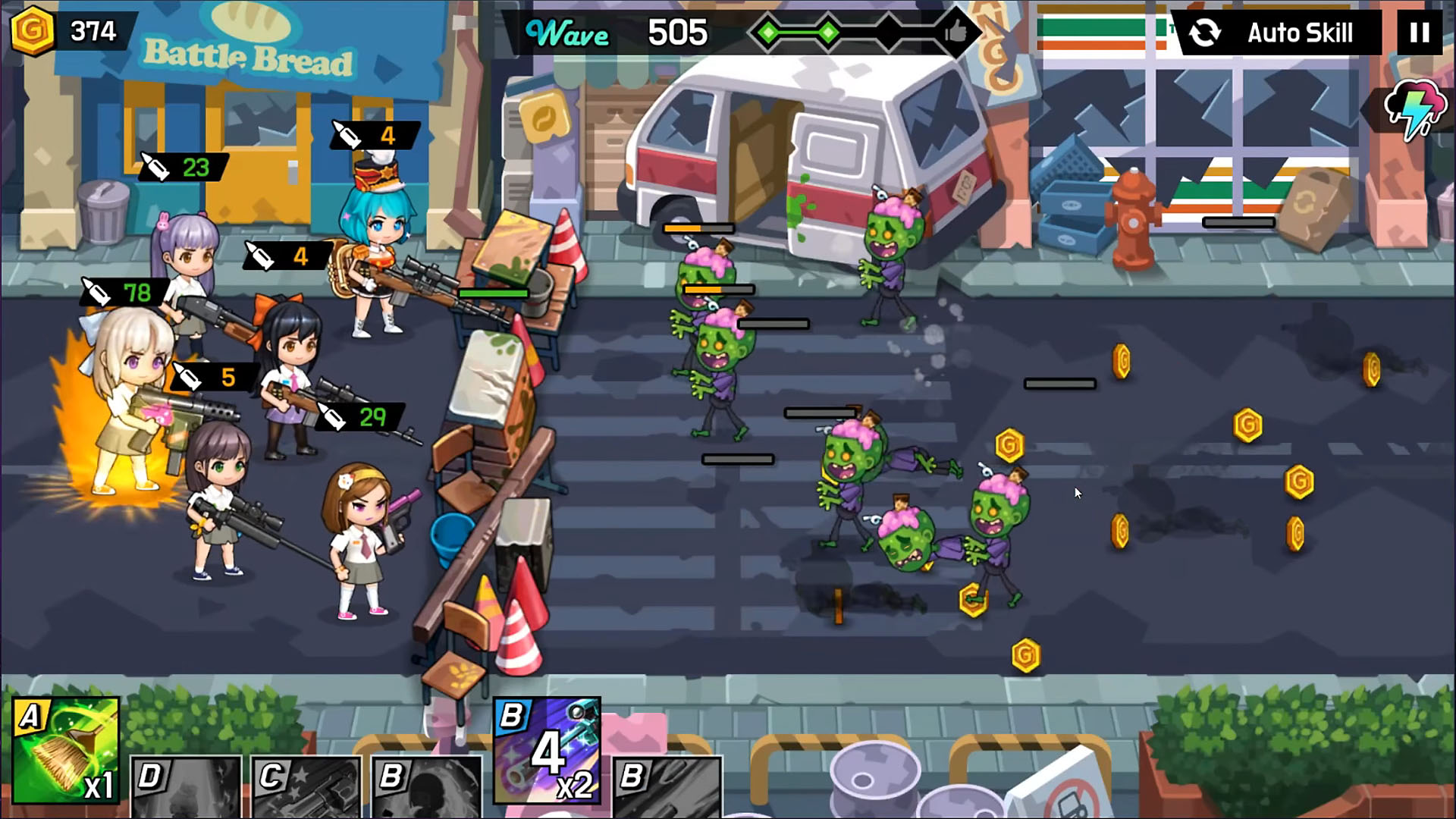 Girl's War Z for Android