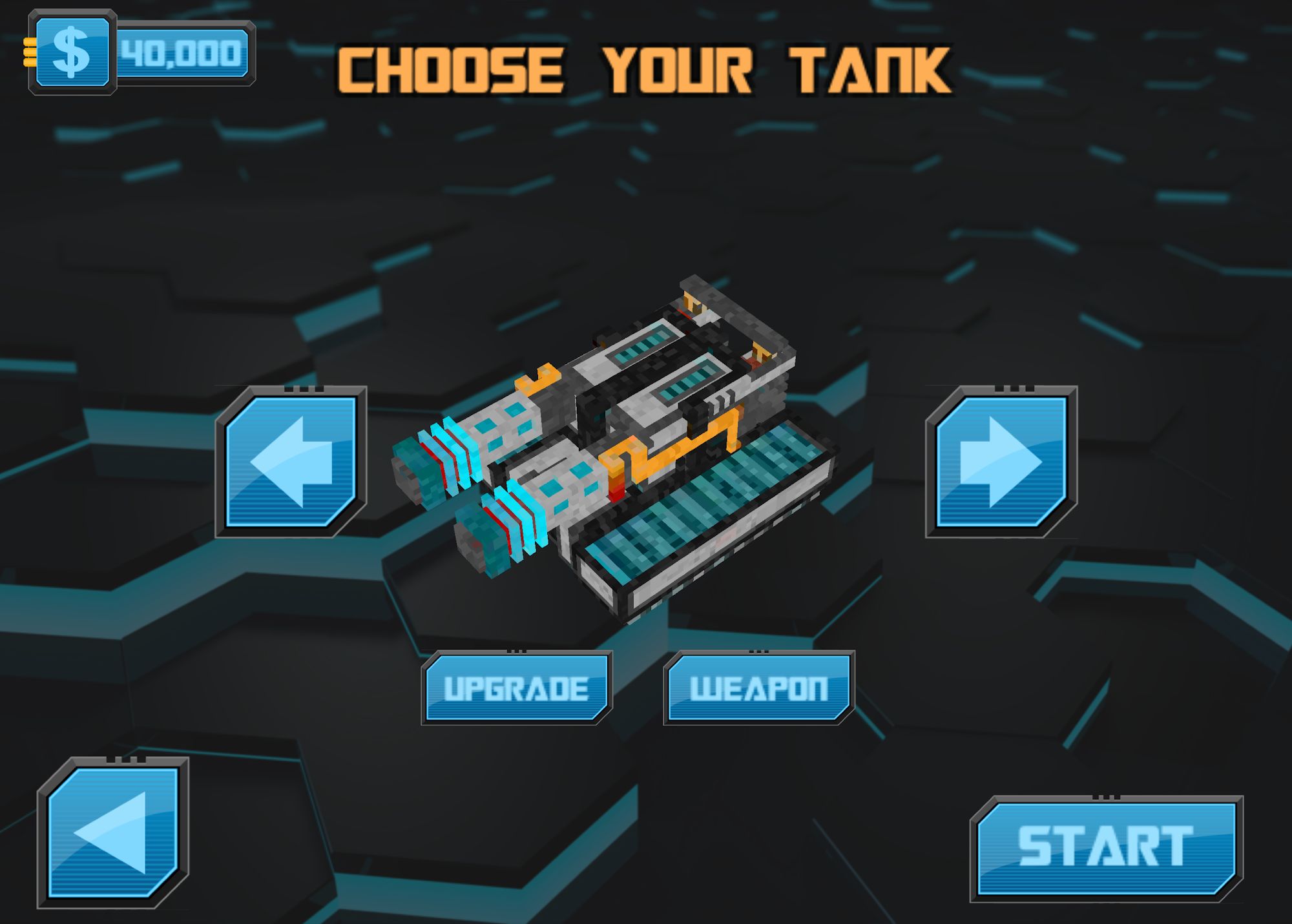 Power Tanks 3D - Cyberpunk Shooter War Game for Android