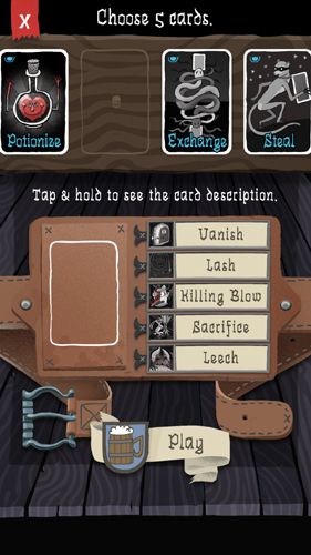 Card Crawl für iOS-Geräte