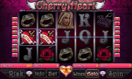 Cherry heart slot for Android
