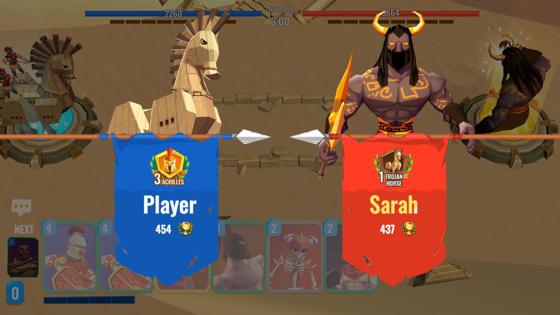 Trojan War 2: Clash Cards Game for Android