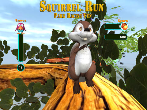 日本語のSquirrel Run 