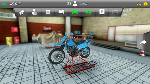 Motorcycle mechanic simulator for Android