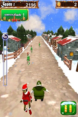 3D Santa run & Christmas racing