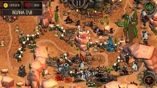Torre de defensa épica: Cruzada de Orco para iPhone gratis