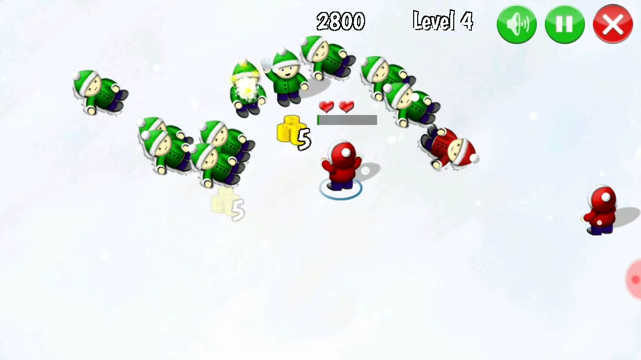 Snowball Fighters - Winter Snowball Game for Android