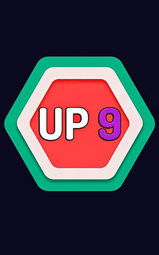 Up 9: Hexa puzzle! Merge numbers to get 9 скриншот 1