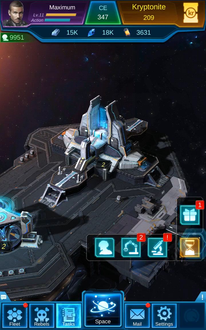 Galaxy Battleship capture d'écran 1