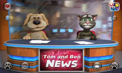 Talking Tom & Ben News capture d'écran 1