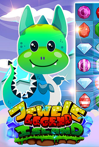 Jewels legend: Island of puzzle. Jewels star gems match 3 captura de tela 1