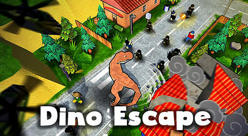 Dino escape: City destroyer captura de tela 1