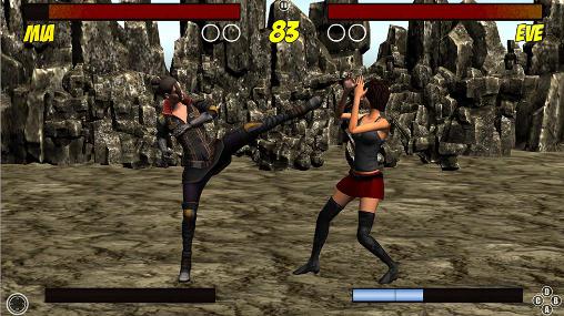 Girl fight: The fighting games captura de pantalla 1