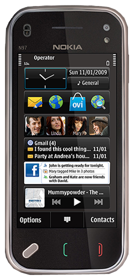 Toques grátis para Nokia N97 mini