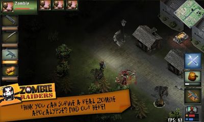 Zombie Raiders captura de pantalla 1
