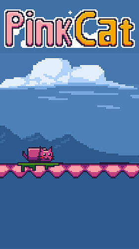 Climbing pink cat captura de pantalla 1