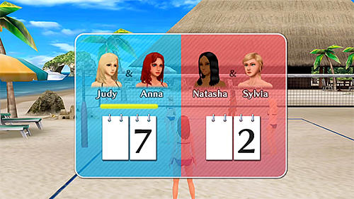 Beach volleyball paradise скриншот 1