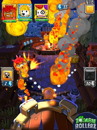Zombie rollerz screenshot 1