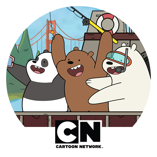 We Bare Bears: Crazy Fishing icono