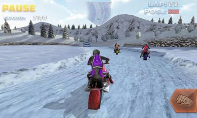 Snowbike Racing für Android