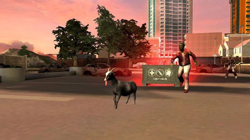  Goat simulator: GoatZ in English