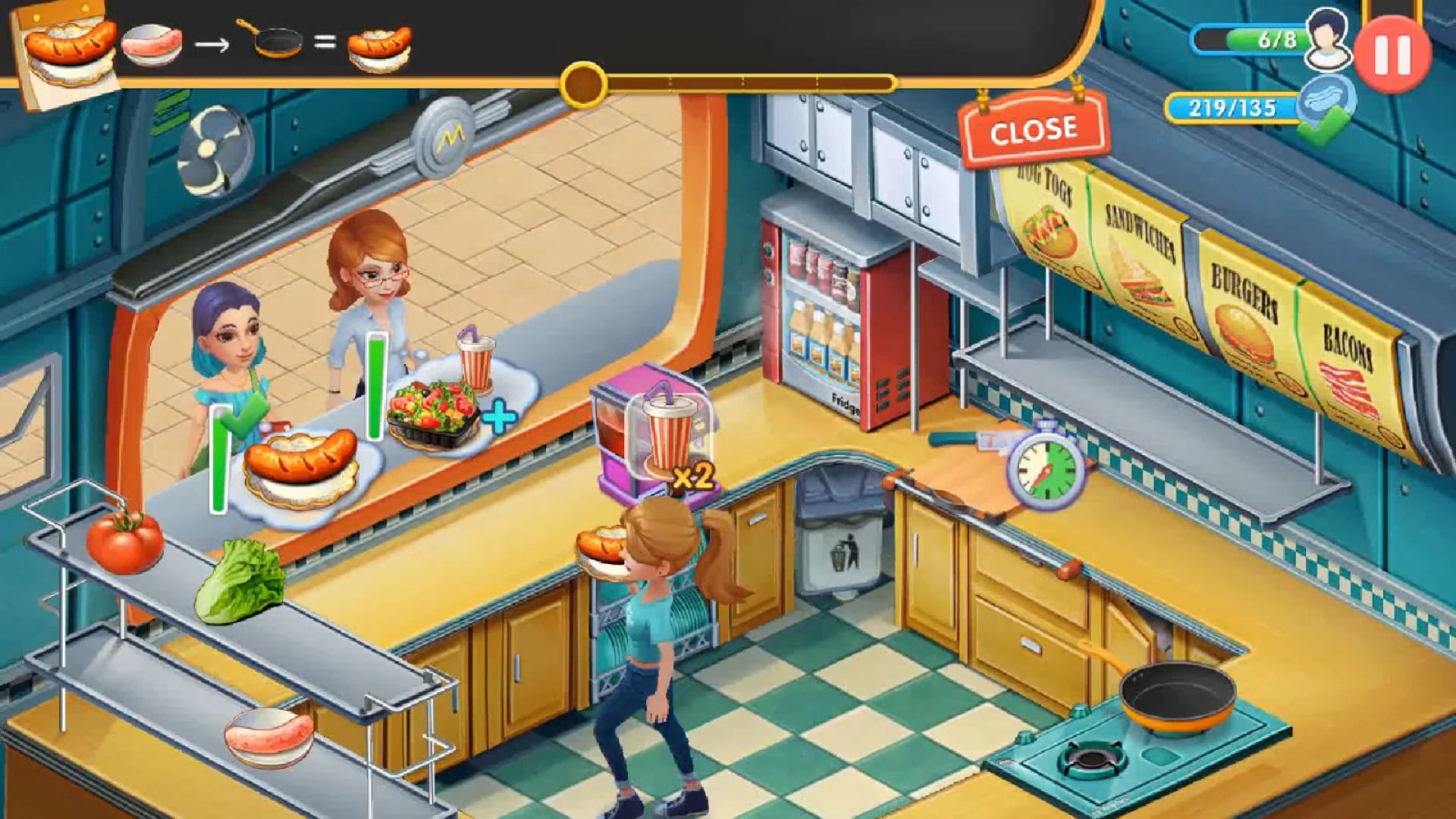My Restaurant Empire - 3D Decorating Cooking Game screenshot 1