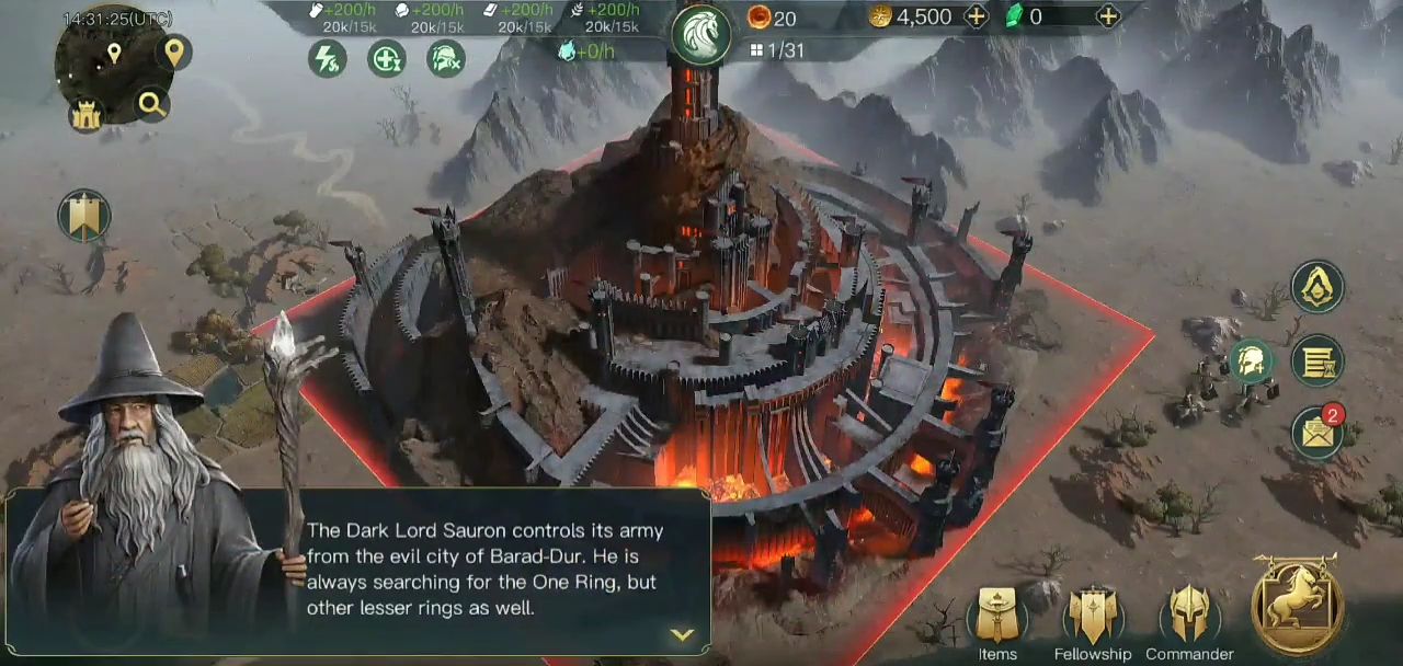 The Lord of the Rings: Rise to War for Android