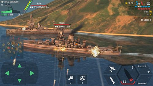 Battle of warships скриншот 1
