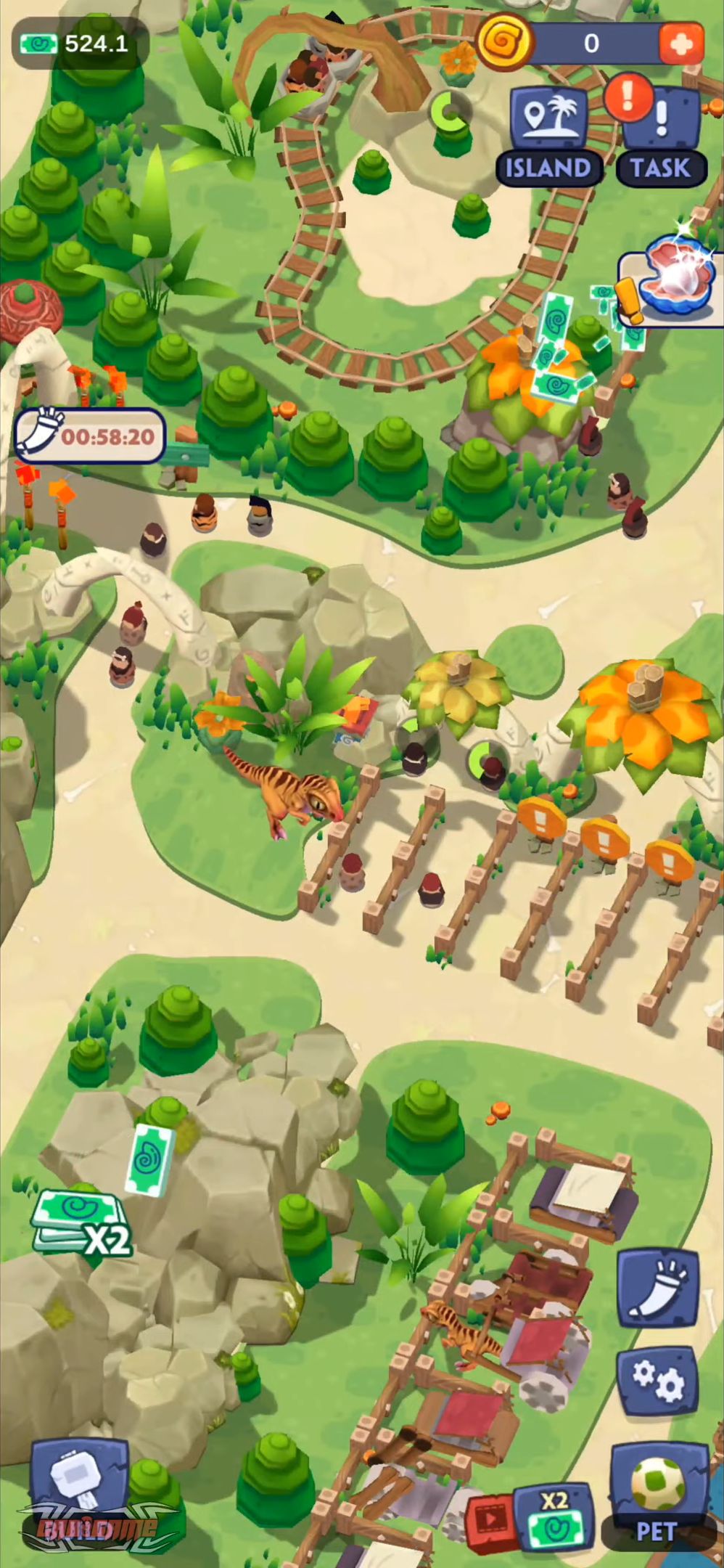 Stone Park: Prehistoric Tycoon for Android