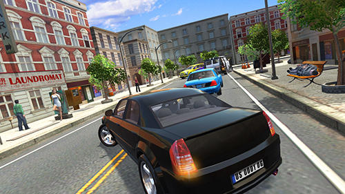 Urban car simulator captura de pantalla 1
