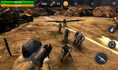 Zombie Hell - Shooting Game captura de tela 1
