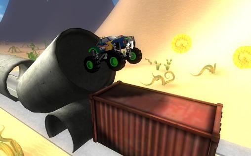 Extreme racing: Big truck 3D скриншот 1
