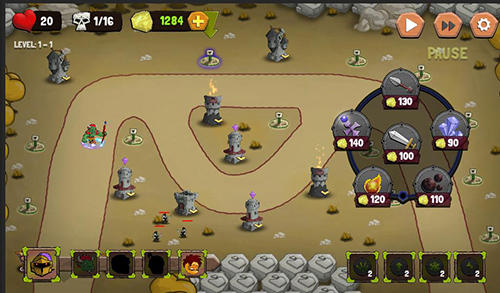 Tower defense: Castle fantasy TD captura de tela 1