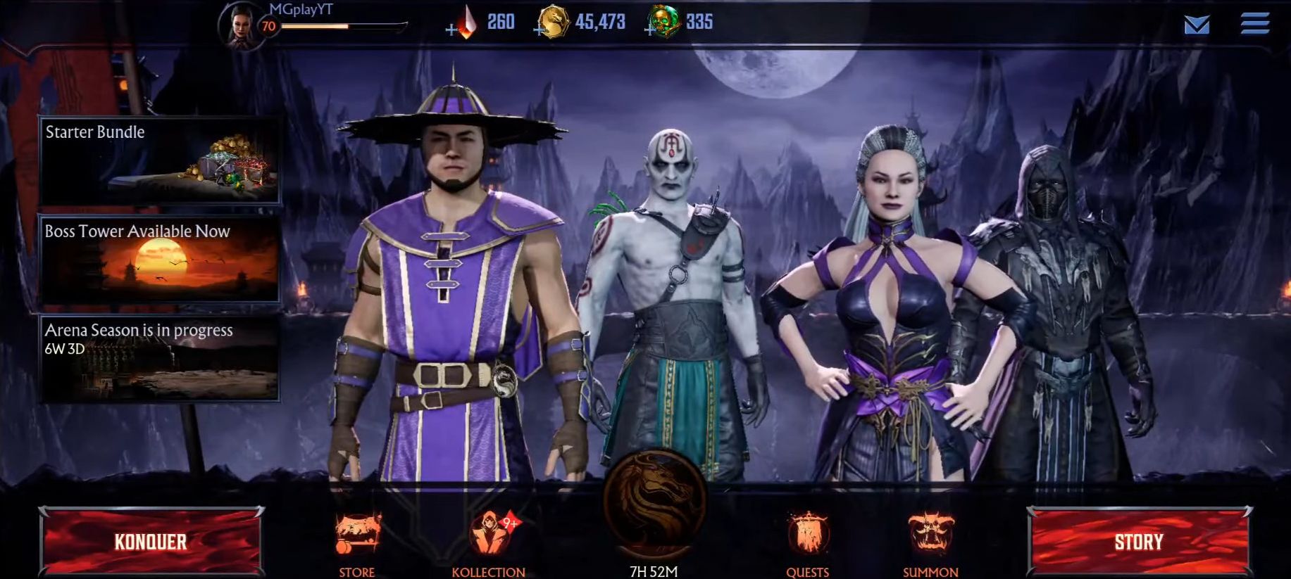 Mortal Kombat Onslaught screenshot 1