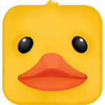 Zig zag duck icono