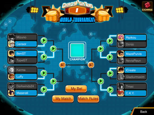 Chaos fighters screenshot 1