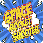 Space rocket shooter Symbol
