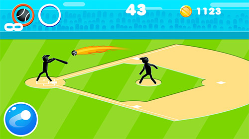 Stickman baseball for Android