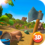 Island survival simulator 3D іконка