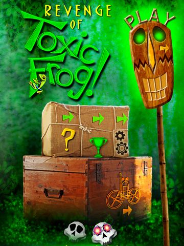 logo Revenge of toxic frog