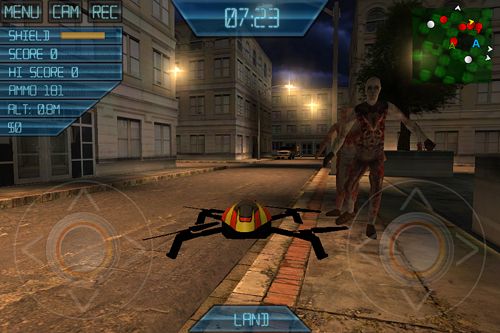 ARDrone sim: Zombies in Russian