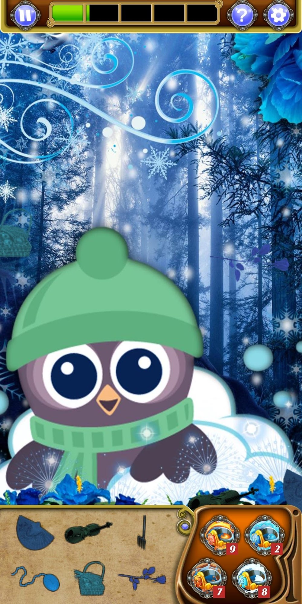 Hidden Object - Winter Wonderland captura de pantalla 1