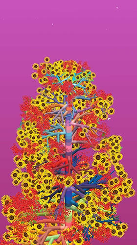 Spintree 2: Merge 3D flowers calm and relax game capture d'écran 1