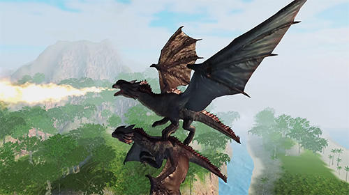 Dragon simulator 2018: Epic 3D clan simulator game captura de pantalla 1