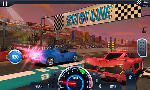 Furious car racing captura de tela 1