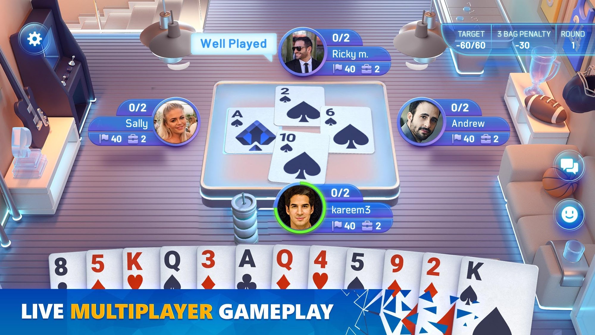 Spades Masters for Android