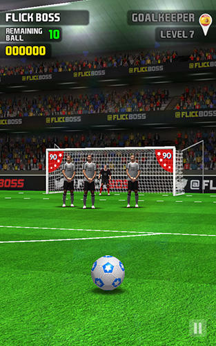 Flick boss: Freekick für Android