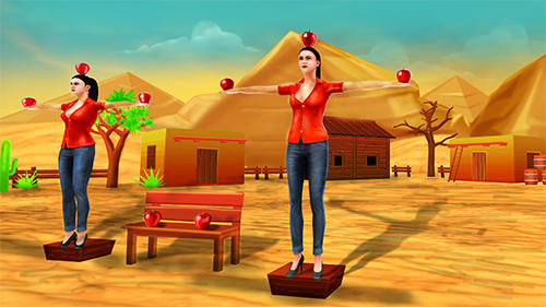 Apple bow shooter: Best 3D archery shooting game скриншот 1
